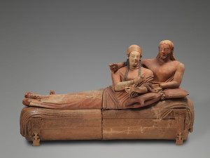 Sarcofago degli sposi-Museo del Louvre.Parigi