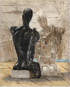 Giorgio De Chirico, Archeologi misteriosi, 1926