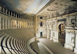 Il Teatro Olimpico di Vicenza progettato da Palladio
