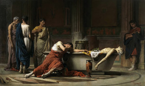 Manuel Domìnguez Santos,La morte di Seneca,Prado,Madrid