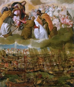 Allegoria della battaglia di Lepanto, di Paolo Veronese,1572