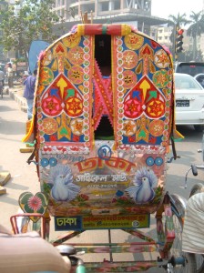 Dhaka. Rickshaw (ph. Della Puppa)
