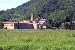Abbazia Praglia, monastero benedettino nel comune di Teolo e in prossimità di Abano Terme, Padova (ph. O. Niglio, 2016).