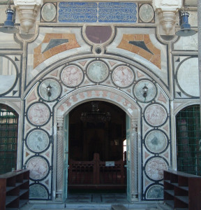 San Giovanni d’Acri (Akko) in Israele. Monumentalità interna della moschea El-Jazzar chiamata in arabo “Jama El Basha”. (ph. O. Niglio 2008)