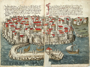 konrad von grunenberg,la fortezza di Modon, 1487