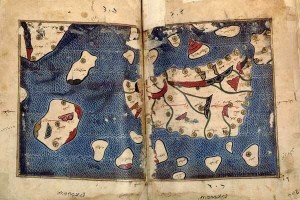 Al-Idrisi, Mappa del Mediterraneo, XII sec.