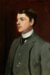 Ritratto eseguito da Charles Stuart Forbes (1860–1926) - "George Gery Milner-Gibson Cullum (1857–1921), High Sheriff of Suffolk (1888), Mayor of Bury St Edmunds (1913–1914)" - da: artuk.org