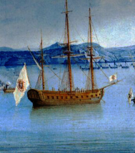 Fregata Minerva, costruita a Castellammare nel 1784, Saverio della Gatta