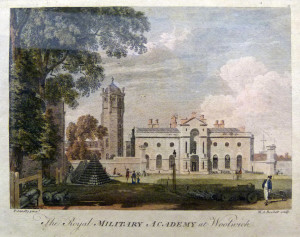 Tower Place and the old Royal Military Academy, 1775