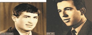 I poeti albanesi Vilson Blloshmi e Genc Leka, insegnati condannati a morte e fucilati nel 1977 