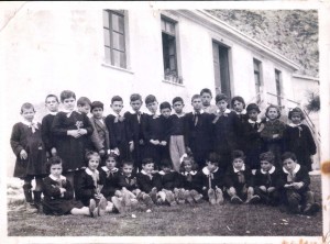 Fiamignano, Scuola elementare, 1947 (Archivio S. Adriani)