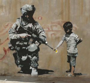 Banksy, Betlemme, 2007
