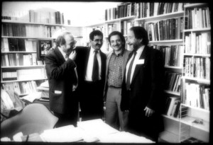 da destra: Lombardi Satriani, Mazza, Teti, Pitto, Ottawa 1990 (ph. Salvatore Piermarini)