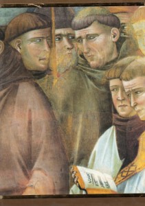 Giotto, Vita di San Francesco, Assisi 1290, part.