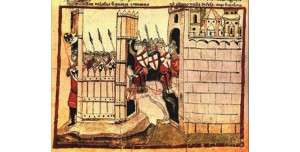 la battaglia di Parma contro Federico II, 1280