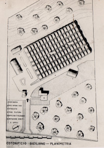  Planimetria del Cotonificio (da «Metron» n.47, 1952) 