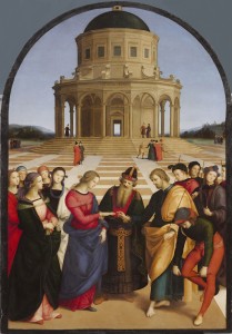 Raffaello, Sposalizio Maria e Giuseppe, 1504