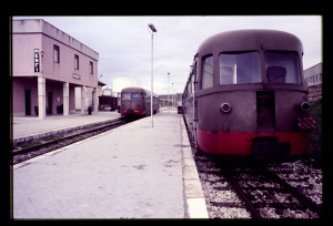 C. Vetrano- Ribera, Stazione di Menfi, maggio 1985 (ph. Antonino Giglio)