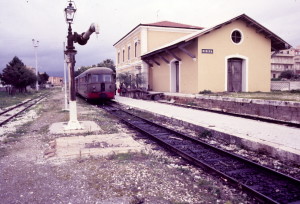 C. Vetrano-Ribera, Stazione di Ribera, maggio 1985 (ph. Antonino Giglio)