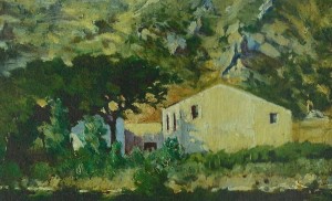 Paesaggio rurale, di Luigi Epifanio, 1922
