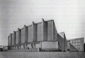 Studio per un Auditorium, Luigi Epifanio ,1933