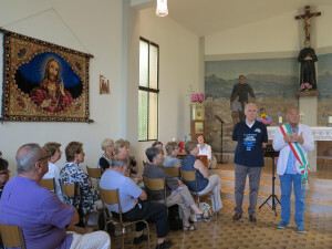 9.Presentazione della Mappa della Parrocchia di S. Maria Maddalena alla comunità (chiesa di Flaipano, luglio 2016).  Ecomuseo delle Acque del Gemonese