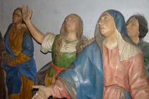 Beniamino Simoni, Via Crucis, cappella di san Martino, Cerveno, Brescia (ph. Marina Malabotti) 