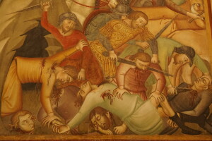 Bartolo di Fredi, scene del Vecchio Testamento, Duomo di San Gimignano (ph. Francesco Faeta)