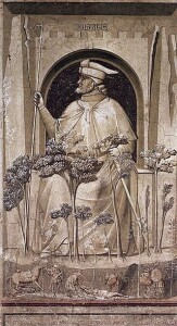 Giotto di Bondone, L'Ingiustizia, 1306