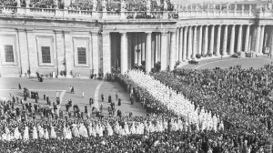 Roma, inaugurazione del Concilio Vaticano II,11 ottobre 1962