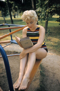 Marilyn Monroe reading ‘Ulysses’ by James Joyce, Long Island, New York, USA,1955 © Eve Arnold / Magnum Photos