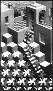 Cycle, M. C. Escher, 1938