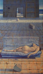 Giuseppe Modica, Nell'Atelier,trittico, 2000, 2012-2