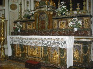 Chiesa di S.Caterina - Altare - Mazara del Vallo