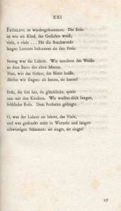 Una pagina della prima edizione de I Sonetti (1923)