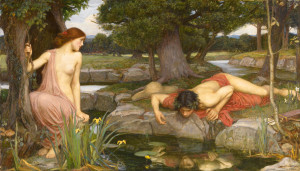  Eco e Narciso, di John William Waterhouse, 1903