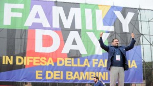 FamilY Day al circo massimo (foto Lapresse@Fabio Cimaglia)