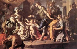 Enea, Didone e Cupido, di F.Solimena, 1734