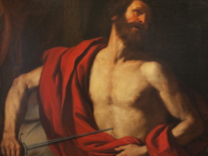  Il suicidio di  Catone, Guercino,1641)