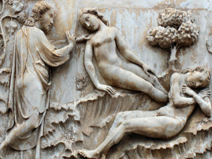  L. Maitani, La creazione di Eva, Cattedrale di  Orvieto