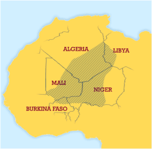  Geografia dei Tuareg