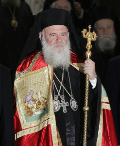 Archbishop Ieronymos II of Athens.