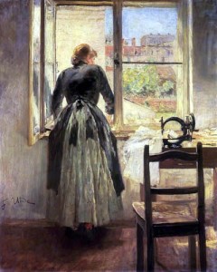 Donna-alla-finestra-Fritz-von-Uhde-1848.