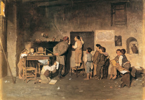 La-scuola-del-villaggio-di-G.-Costantini-1870.
