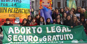 Manifestazioni in Argentina a favore dell'aborto