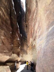 Petra, lungo il canyon (ph. Corrao)