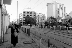 Tunisi, un quartiere della capitale (ph. Roberto Ceccarelli)