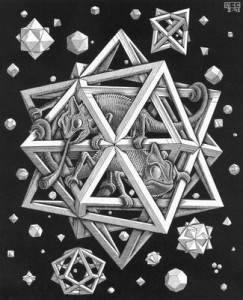 Escher-Stars.