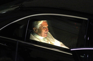 Papa Benedetto XVI Ratzinger in visita a Brescia