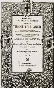 literatura-catalana-siglo-xv-joanot-martorell-1413-14-1468-escritor-valenciano-en-lengua-catalana-tirant-lo-blanc-portada-del-volumen-ho-de-la-edicion-impresa-en-barcelona-en-el-ano-1873-p53k00